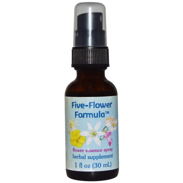 Формула від стресу, Five-Flower Formula, Flower Essence Services, п'ятикольорова, спрей, 30 мл.
