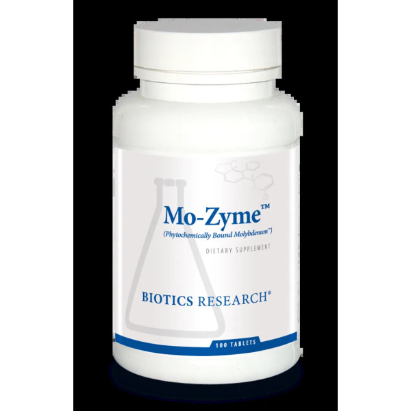 Молібден, Mo-Zyme (Molybdenum), Biotics Research, 100 таблеток