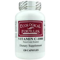 Вітамін C 1000 мг, Ecological Formulas Vitamin C-1000, 120 капсул