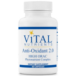 Антиоксидантная поддержка, Vital Nutrients Anti-Oxidant 2.0, 60 вегетарианских капсул