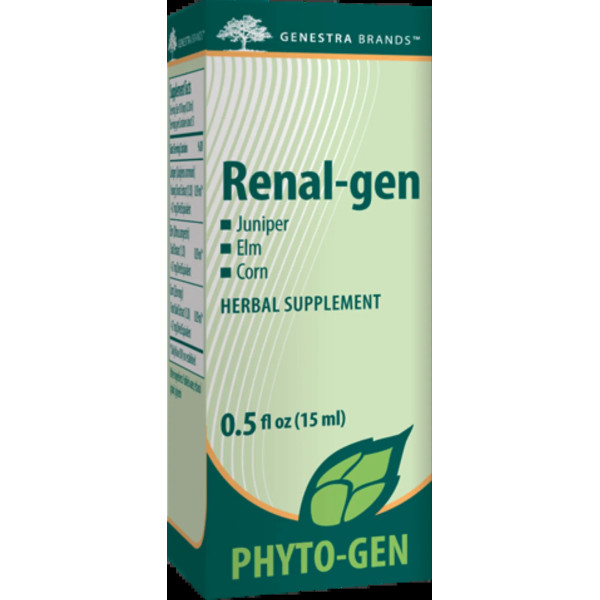 Трав'яна добавка з ялівцем, Вяземи і кукурудзою, Renal-gen, Genestra Brands, 15 мл