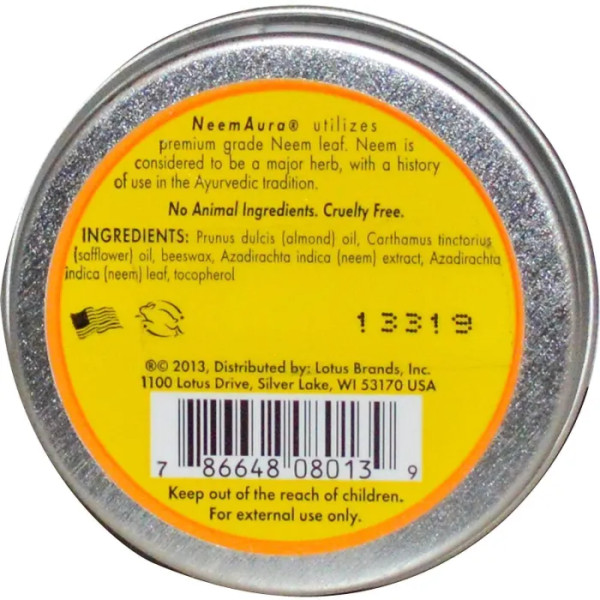 Бальзам для обличчя з Німом, Neem Skin Salve, Neemaura Naturals Inc, 30 мл.