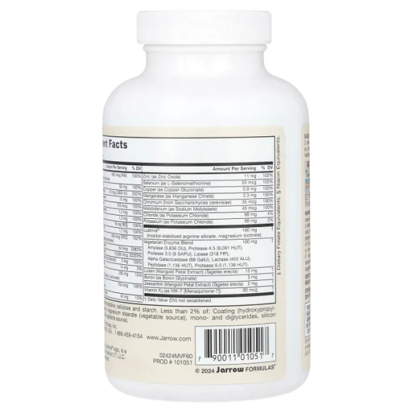 Мультивітаміни для жінок, Women's Multi+™, Jarrow Formulas, 60 таблеток