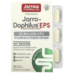 Пробиотик (дофилус), Jarrow Formulas Jarro-Dophilus EPS, 30 капсул