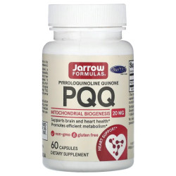Пирролохинолинхинон 20 мг, Jarrow Formulas PQQ, 60 капсул
