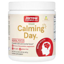 Успокаивающее средство, вкус лимон, Calming Day Jarrow Formulas, 465 г