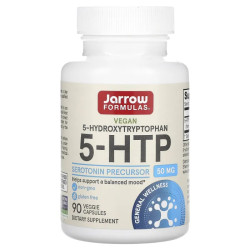 5-НТР, Jarrow Formulas 5-Hydroxytryptophan, 50 мг, 90 капсул