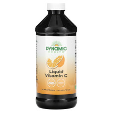 Вітамін С 1000 мг, Dynamic Health Liquid Vitamin C, цитрусовий аромат, рідкий, 473 мл