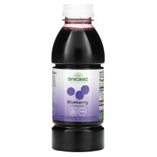Чорничний концентрат, Dynamic Health Blueberry Juice, рідкий, 473 мл.