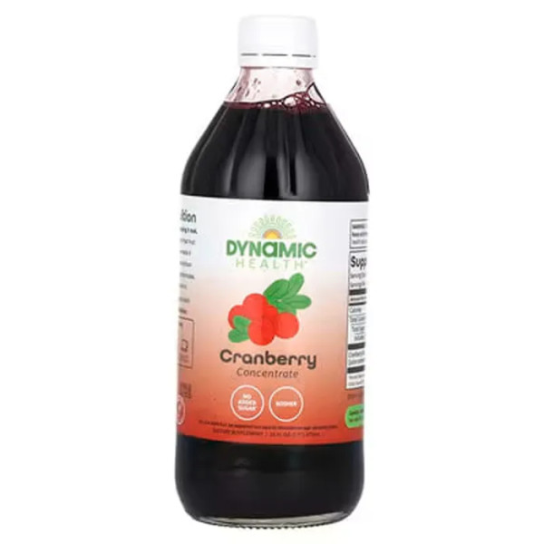 Концентрат журавлини, Cranberry Concentrate, Dynamic Health, 473 мл