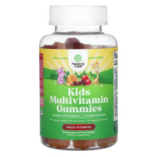 Мультивітаміни для дітей, Nature's Craft Kids Multivitamin Gummies, смак вишня полуниці та апельсин 90 жувальних таблеток