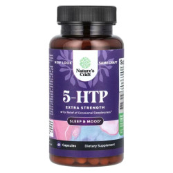 5-HTP підвищеної сили, Nature's Craft 5-HTP, 60 капсул