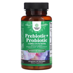 Пребиотик и пробиотик 2,2 млрд КОЕ, Nature's Craft Prebiotic + Probiotic, 60 капсул
