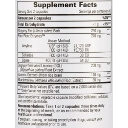 Підтримка травлення, Integrative Therapeutics Similase Sensitive Stomach, 90 вегетаріанських капсул