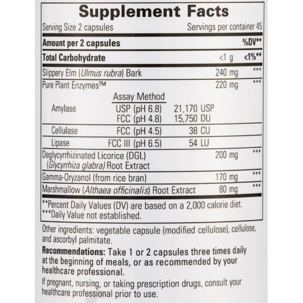 Підтримка травлення, Similase Sensitive Stomach, Integrative Therapeutics, 90 вегетаріанських капсул