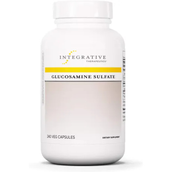 Глюкозамін сульфат, Glucosamine Sulfate, Integrative Therapeutics, 1500 мг, 240 вегетаріанських капсул