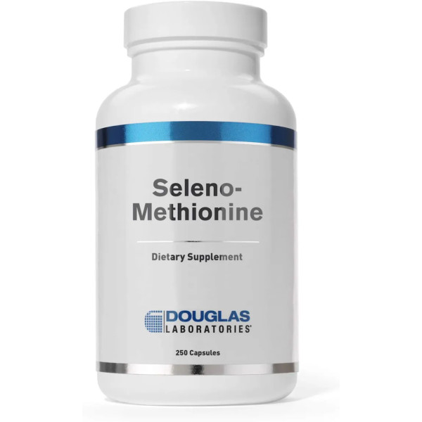 Селенометіонін, Seleno-Methionine, Douglas Laboratories, 200 мкг, 250 капсул