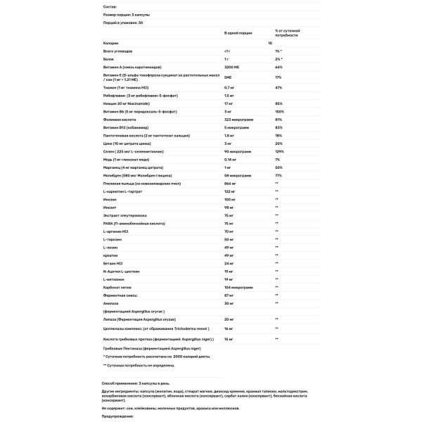 Бджолиний пилок новозеландська, Bee Pollen, Xtend-Life, 90 таблеток