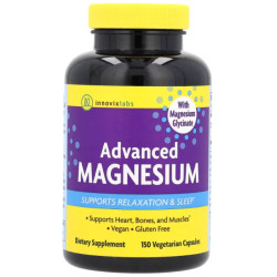 Магний, InnovixLabs Advanced Magnesium, 150 веганских капсул