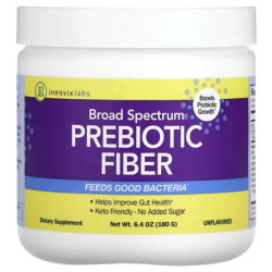 Клітковина порошок пребіотик, InnovixLabs Prebiotic Fiber, без добавок 180 г