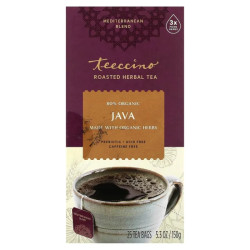 Трав'яний чай, Herbal Tea Teeccino, без кофеїну смак java, 25 пакетиків, 150 г