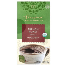 Трав'яний чай органік без кофеїну французької обсмажування, Herbal Tea Teeccino, 25 чайних пакетиків, 150 г