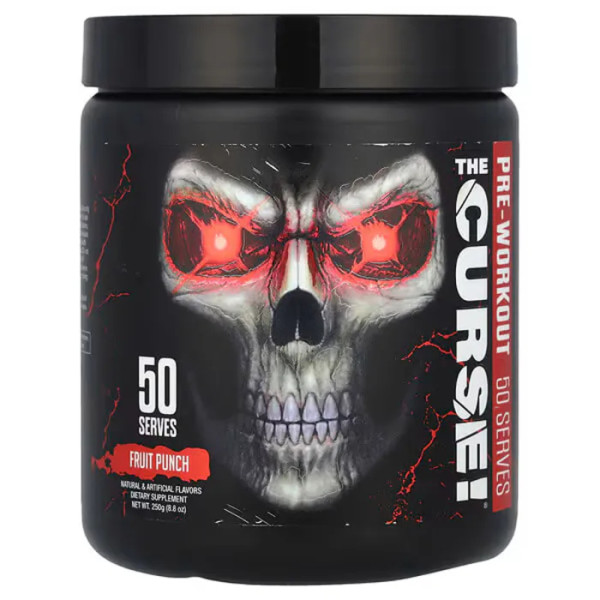 Передтренувальний комплекс, The Curse! Pre-Workout, JNX Sports, фруктовий пунш, 250 г