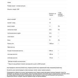Льняное масло 1000 мг, Hard Rhino Flaxseed Oil, 200 мягких капсул