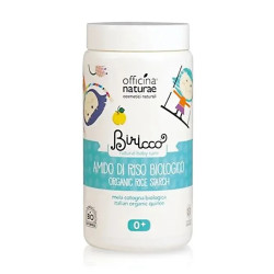 Дитячий органічний рисовий крохмаль для ванни 0+, Officina Naturae Rice Starch, 100 г