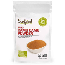 Каму-каму (витамин C), Sunfood Tangy Camu Camu Powder, 100 г