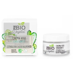 Крем для лица, PH BIO VEGETAL Crema Viso Idratante, увлажняющий, с органическим экстрактом огурца и гиалуроновой кислотой, 50 мл