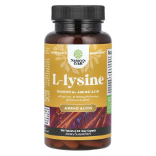 L-лізин 1000 мг, Nature's Craft L-Lysine, 100 таблеток (500 мг у таблетці)