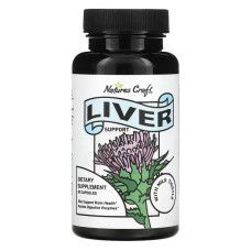 Підтримка печінки, Liver Support Nature's Craft, 60 капсул