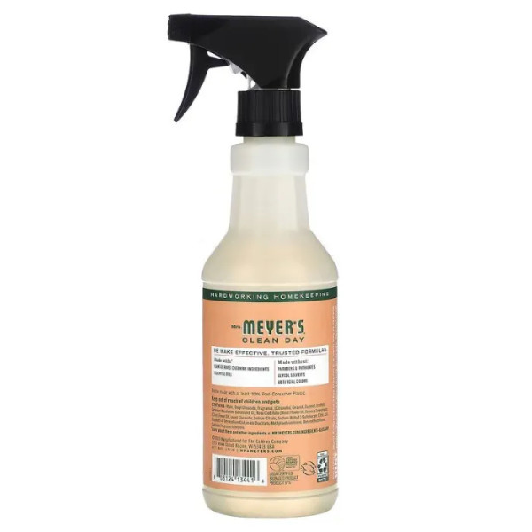 Засіб для чищення, Muti-Surface Cleaner, Mrs. Meyers Clean Day, універсальний, для різних поверхонь, аромат герані, 473 мл