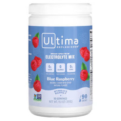 Смесь электролитов, вкус голубая малина, Electrolyte Mix Ultima Replenisher, 315 г