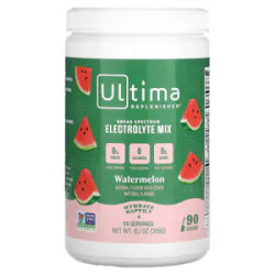 Суміш електролітів, Electrolyte Mix Ultima Replenisher, смак кавун, 315 г