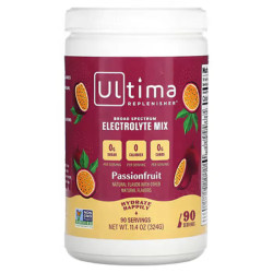 Электролиты, смесь, вкус маракуйи, Ultima Replenisher Electrolyte Mix, 324 г