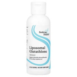 Глутатіон 100 мг рідкий, смак м'яти, Optimal Liposomal Glutathione Seeking Health, 120 мл