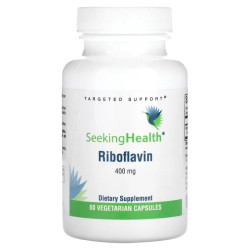 Рибофлавін 400 мг, Riboflavin Seeking Health, 60 вегетаріанських капсул