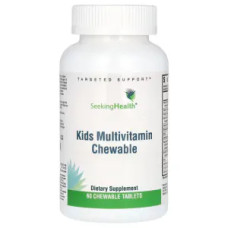 Мультивитамины для детей, Kids Multivitamin Chewable Seeking Health, жевательные, 60 таблеток