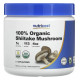 Гриб Шиїтаке, Organic Shiitake Mushroom Powder, Nutricost, органічний порошок, 113 г