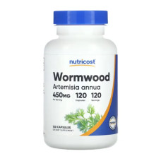Полин 450 мг, Wormwood Nutricost, 120 капсул