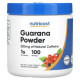 Гуарана в порошку, Guarana, Nutricost, 100 г