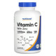 Вітамін C з цинком, Vitamin C with Zinc, Nutricost, 240 капсул