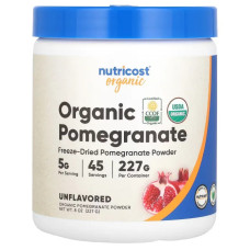Гранат, органический, Nutricost Organic Pomegranate, 227 г