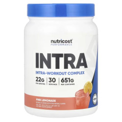 Интра комплекс для тренировок, Intra-Workout Complex Nutricost Performance, вкус розовый лимонад, 651 г