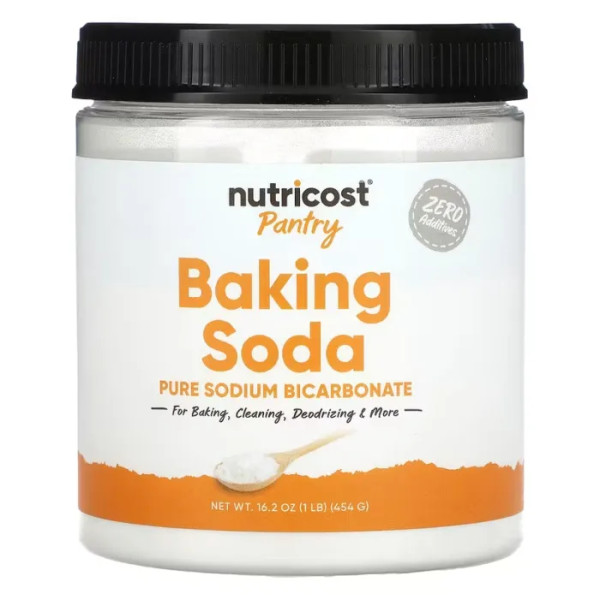 Харчова сода, Baking Soda, Nutricost, Pantry, 454 г