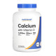 Кальцій з вітаміном D, Calcium with Vitamin D, Nutricost, 240 таблеток