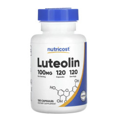 Лютеолін 100 мг, Luteolin Nutricost, 120 капсул