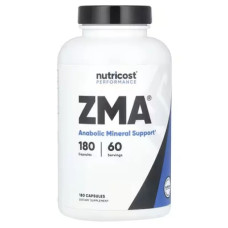ZMA минералы, Nutricost Anabolic Mineral Support, 180 капсул